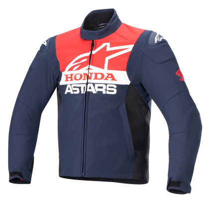 ALPINESTARS Honda SMX Waterproof Jacket - Blue/Black/Red - 2XL 3206223-7163-2X