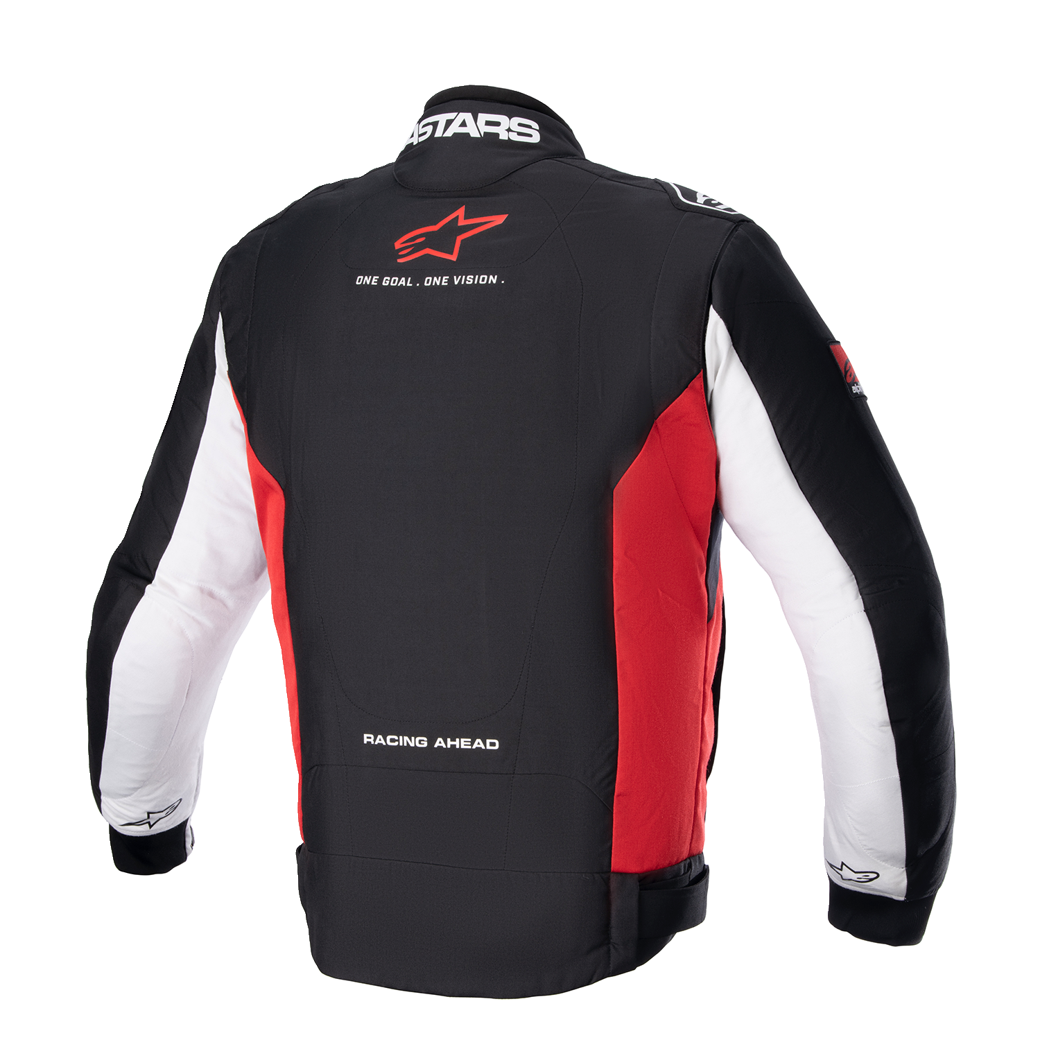 ALPINESTARS Monza Sport Jacket - Black/Bright Red/White - 2XL 3306723-1342-2X