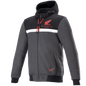 ALPINESTARS Honda Chrome Street Hoodie - Black/Gray/Red - 2XL 4201323-1908-2X