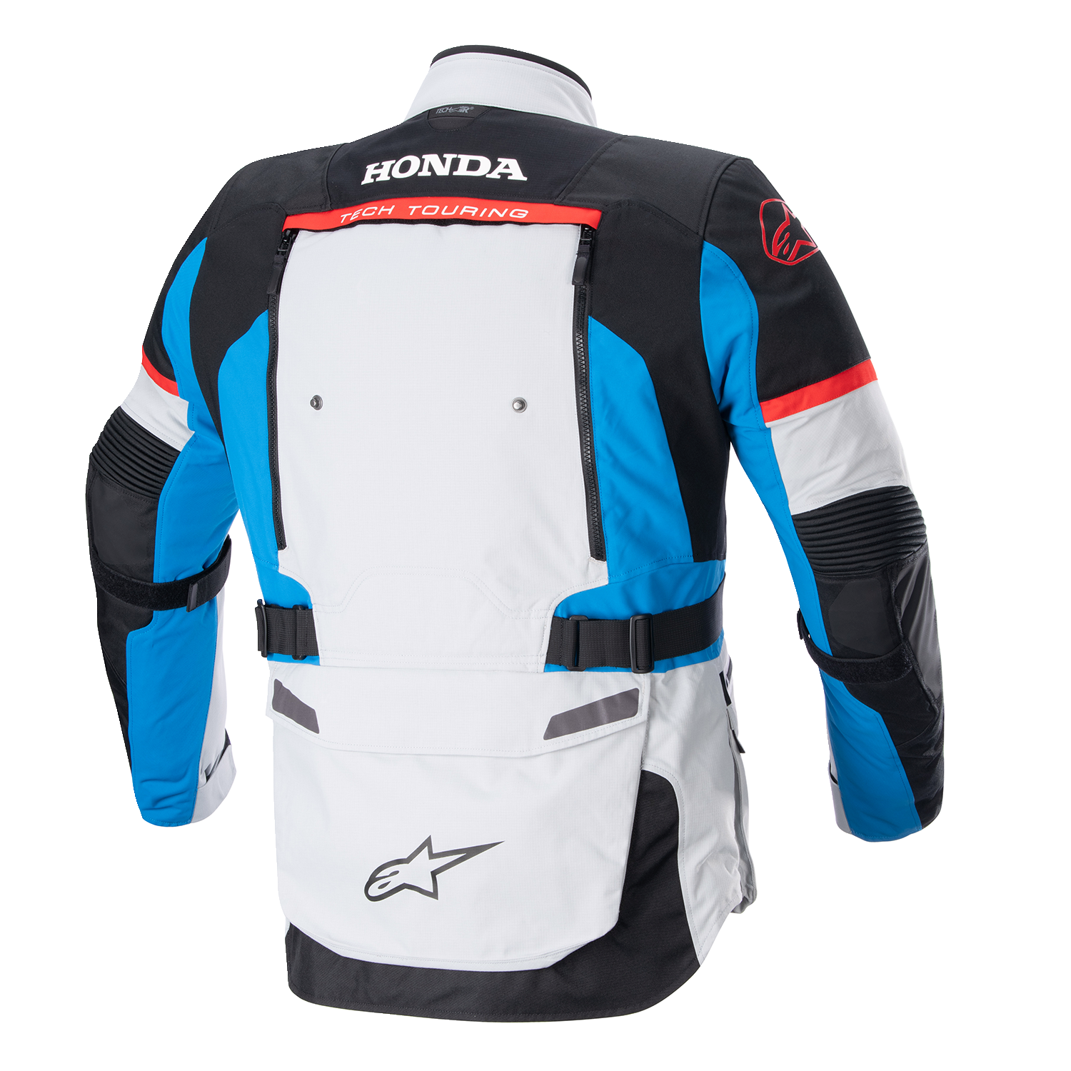 ALPINESTARS Honda Bogotà Pro Drystar® Jacket - Gray/Black/Red/Blue - Large 3206723-9173-L