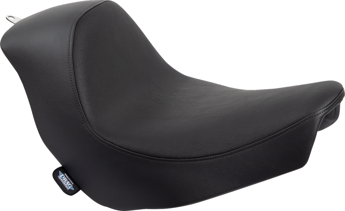 DRAG SPECIALTIES SEATS Solo Seat - Black - Smooth - FL/FX '18-'23 0802-1512