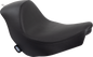 DRAG SPECIALTIES SEATS Solo Seat - Black - Smooth - FL/FX '18-'23 0802-1512