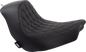 DRAG SPECIALTIES SEATS Solo Seat - Double Diamond - Black Stitching - FL/FX '18-'23 0802-1513