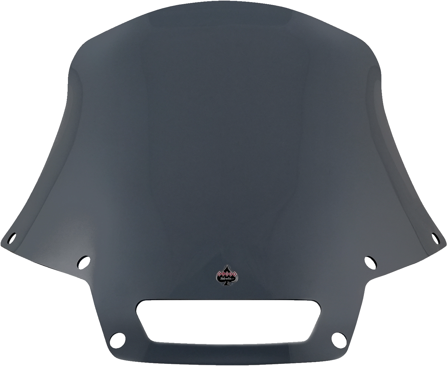 KLOCK WERKS Flare® Windshield - 10" - Dark Smoke - FXLRST KWW-02-0611-DS