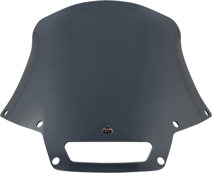 KLOCK WERKS Flare® Windshield - 10" - Dark Smoke - FXLRST KWW-02-0611-DS