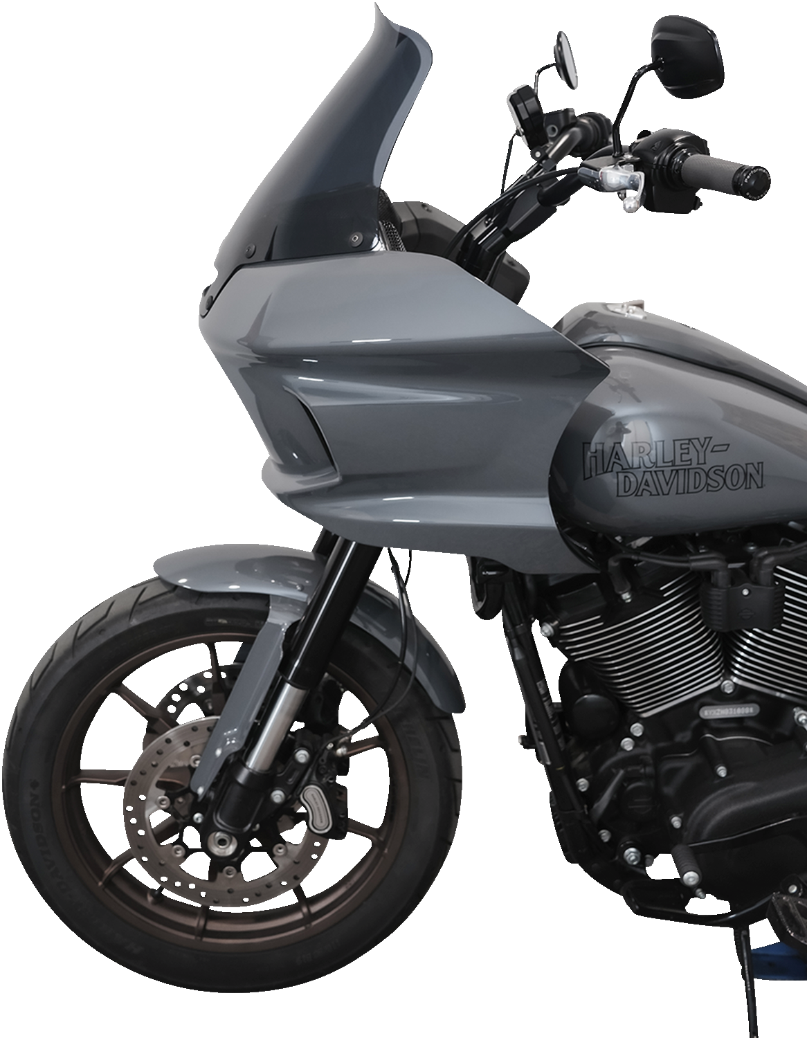 KLOCK WERKS Flare® Windshield - 10" - Dark Smoke - FXLRST KWW-02-0611-DS