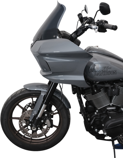 KLOCK WERKS Flare® Windshield - 10" - Dark Smoke - FXLRST KWW-02-0611-DS