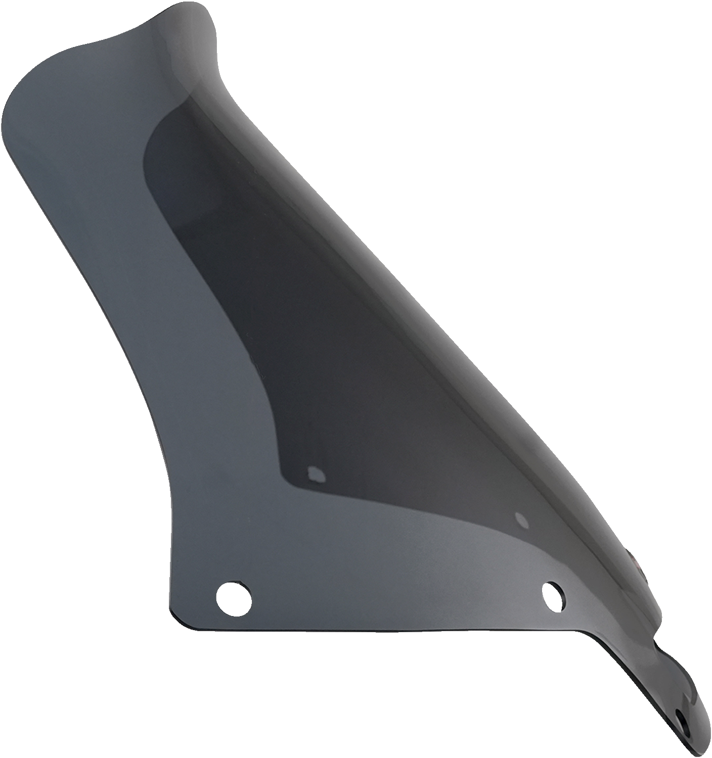 KLOCK WERKS Flare® Windshield - 10" - Dark Smoke - FXLRST KWW-02-0611-DS
