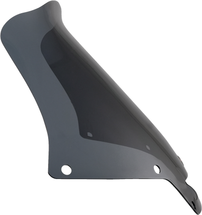 KLOCK WERKS Flare® Windshield - 10" - Dark Smoke - FXLRST KWW-02-0611-DS