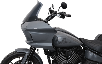 KLOCK WERKS Flare® Windshield - 10" - Dark Smoke - FXLRST KWW-02-0611-DS