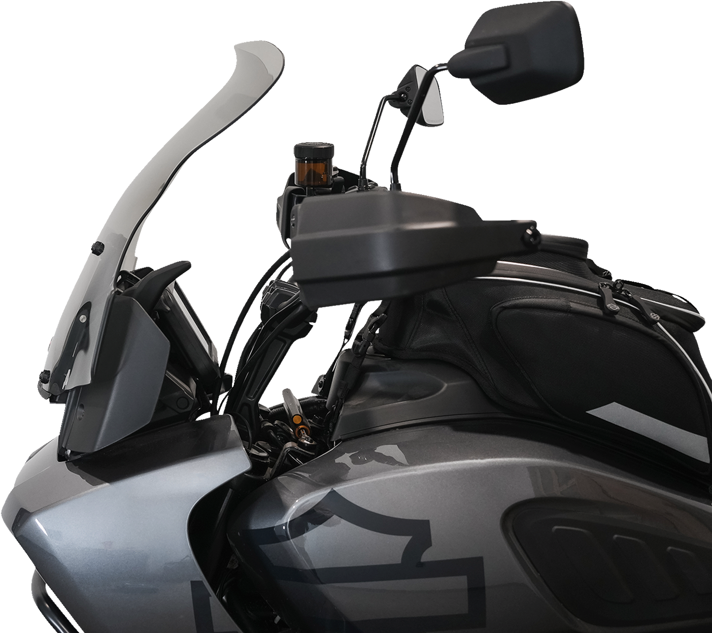 KLOCK WERKS Flare® Windshield - 15-1/2" - Tint - '21-'25 Pan America KWW-03-0001-T