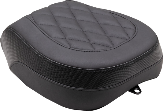 MUSTANG Recessed Passenger Seat - Black - Diamond Stitch - Chief '22-'23 89741