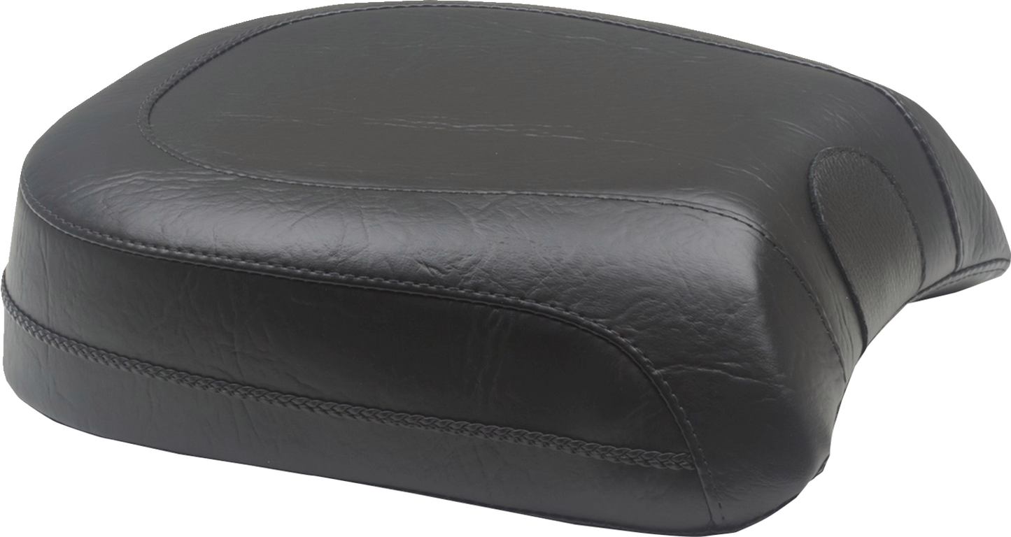 MUSTANG Recessed Wide Touring Seat - Passenger - Black w/o Studs - C90T '15-'19 89207