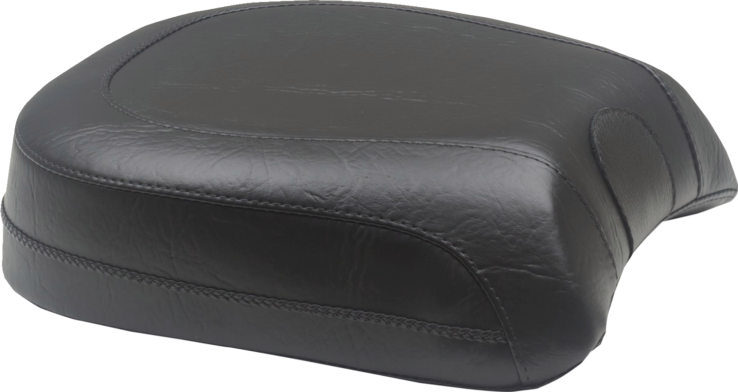 MUSTANG Recessed Wide Touring Seat - Passenger - Black w/o Studs - C90T '15-'19 89207