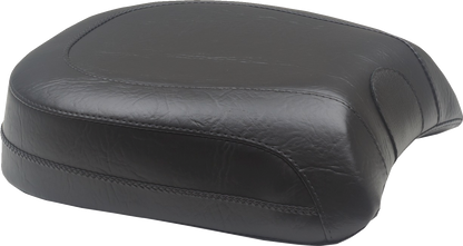 MUSTANG Recessed Wide Touring Seat - Passenger - Black w/o Studs - C90T '15-'19 89207