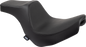 DRAG SPECIALTIES SEATS Predator III 2-Up Seat - Vinyl - Smooth - Black - FL/FX '18-'24 0802-1490