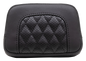 MUSTANG Squareback Sissy Bar Pad - Black - Diamond Stitch - Chief '22-'23 88206