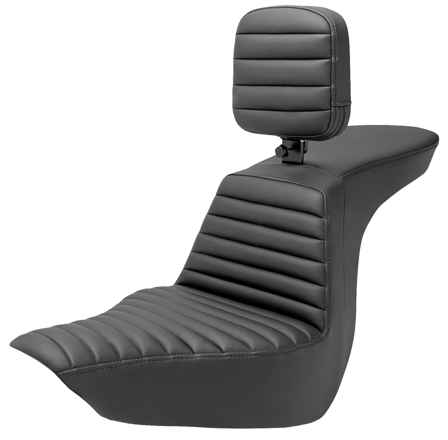 SADDLEMEN Tour Step-Up Seat - Rider Backrest - Tuck-n-Roll - FLSB/FXLR '18-'24 818-29-191BR