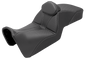 SADDLEMEN Adventure Tour Seat - Low - w/ Backrest - Black - Pan Am '21-'24 821-34-201BR