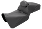 SADDLEMEN Adventure Tour Seat - w/ Backrest - Black - Pan Am '21-'24 821-34-200BR