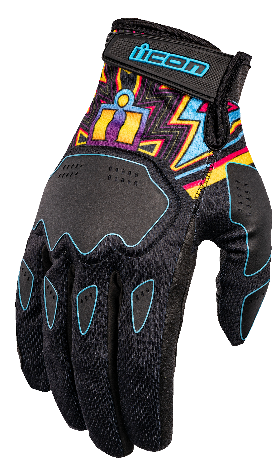 ICON Hooligan™ Lucky Lid Gloves - Black - 3XL 3301-4646