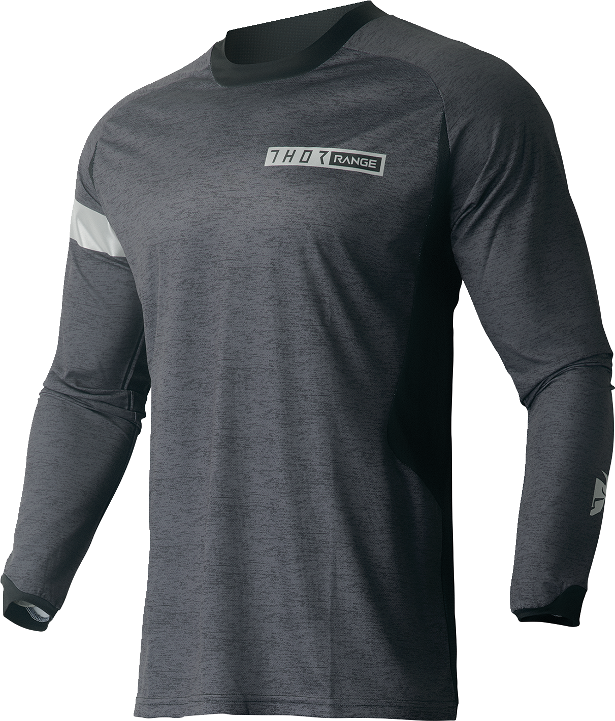 THOR Range Jersey - Black/Heather Gray - Medium 2910-7477