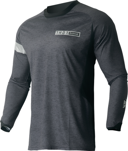 THOR Range Jersey - Black/Heather Gray - 3XL 2910-7481