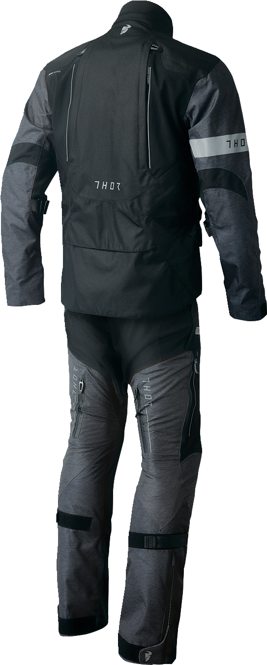THOR Range Jersey - Black/Heather Gray - Small 2910-7476