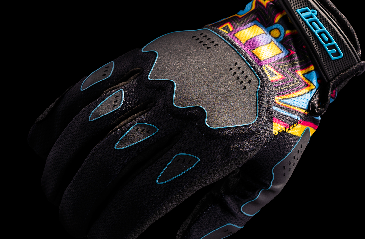ICON Hooligan™ Lucky Lid Gloves - Black - Large 3301-4643