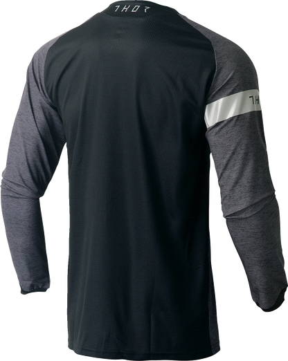 THOR Range Jersey - Black/Heather Gray - 3XL 2910-7481