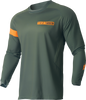 THOR Range Jersey - Army Green/Orange - Small 2910-7482