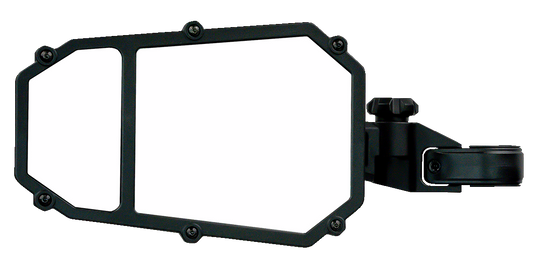 MOOSE OFFROAD Mirror - Side View - Octagon - Black MUTVMIR-ES2-CCS