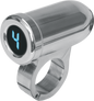 DAKOTA DIGITAL 1" Auto Programming Gear Indicator - Chrome - Blue Display PGR-1100