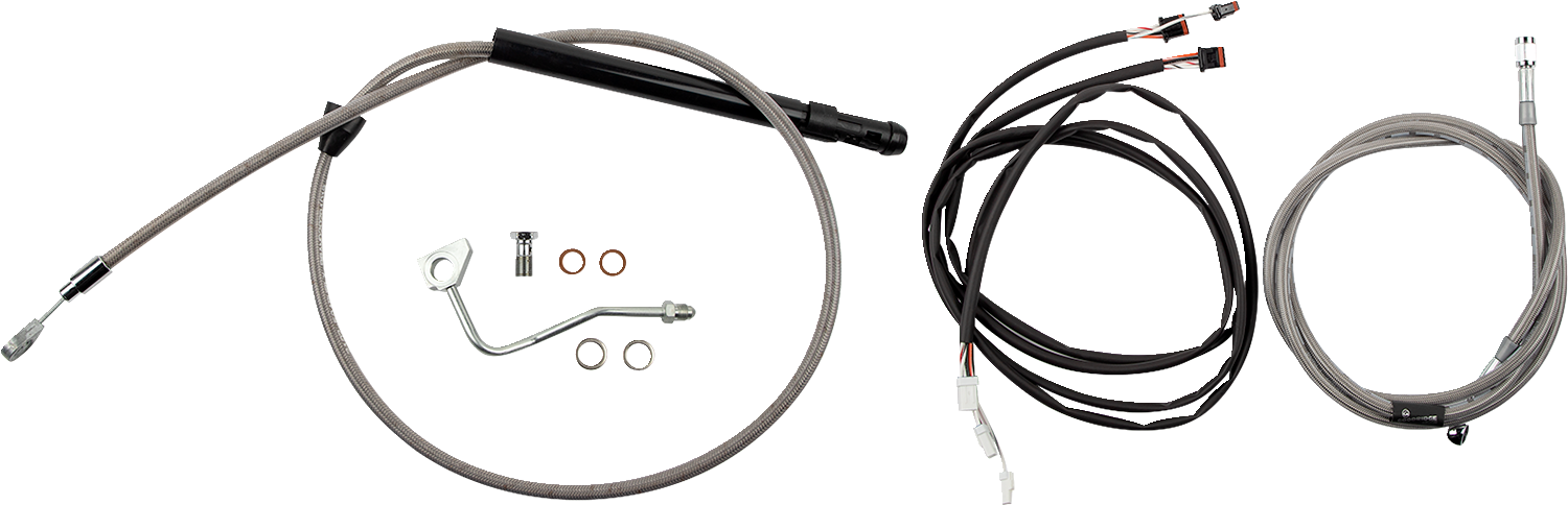 BURLY BRAND Touring Model Control Kit - Bagger - 13" - Stainless Steel B30-1316