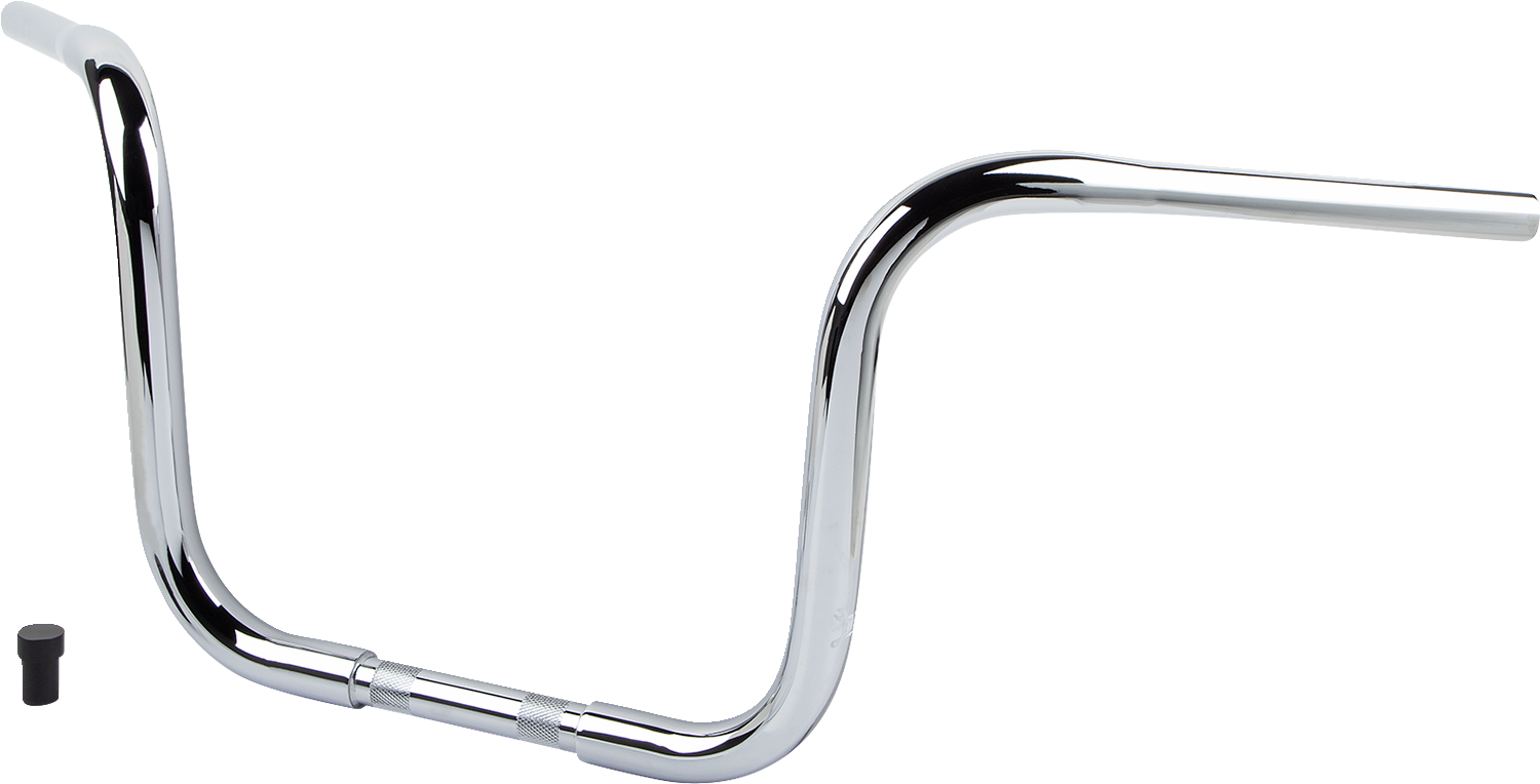 BURLY BRAND Gorilla Ape Handlebar - TBW - 12" - Chrome B12-1501C
