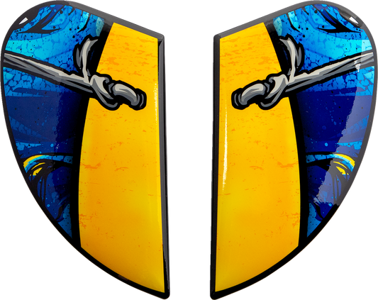 ICON Airform™ Side Plates - Brozak - Blue 0133-1405