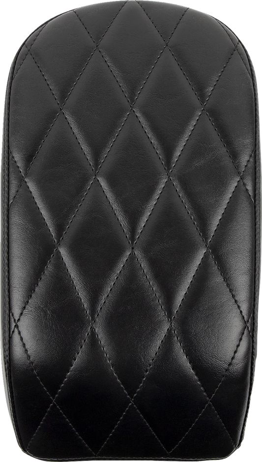 LE PERA Bare Bones Pillion Pad - Diamond - Black - FLDE/FLHC '18-'23 LYX-007PDM