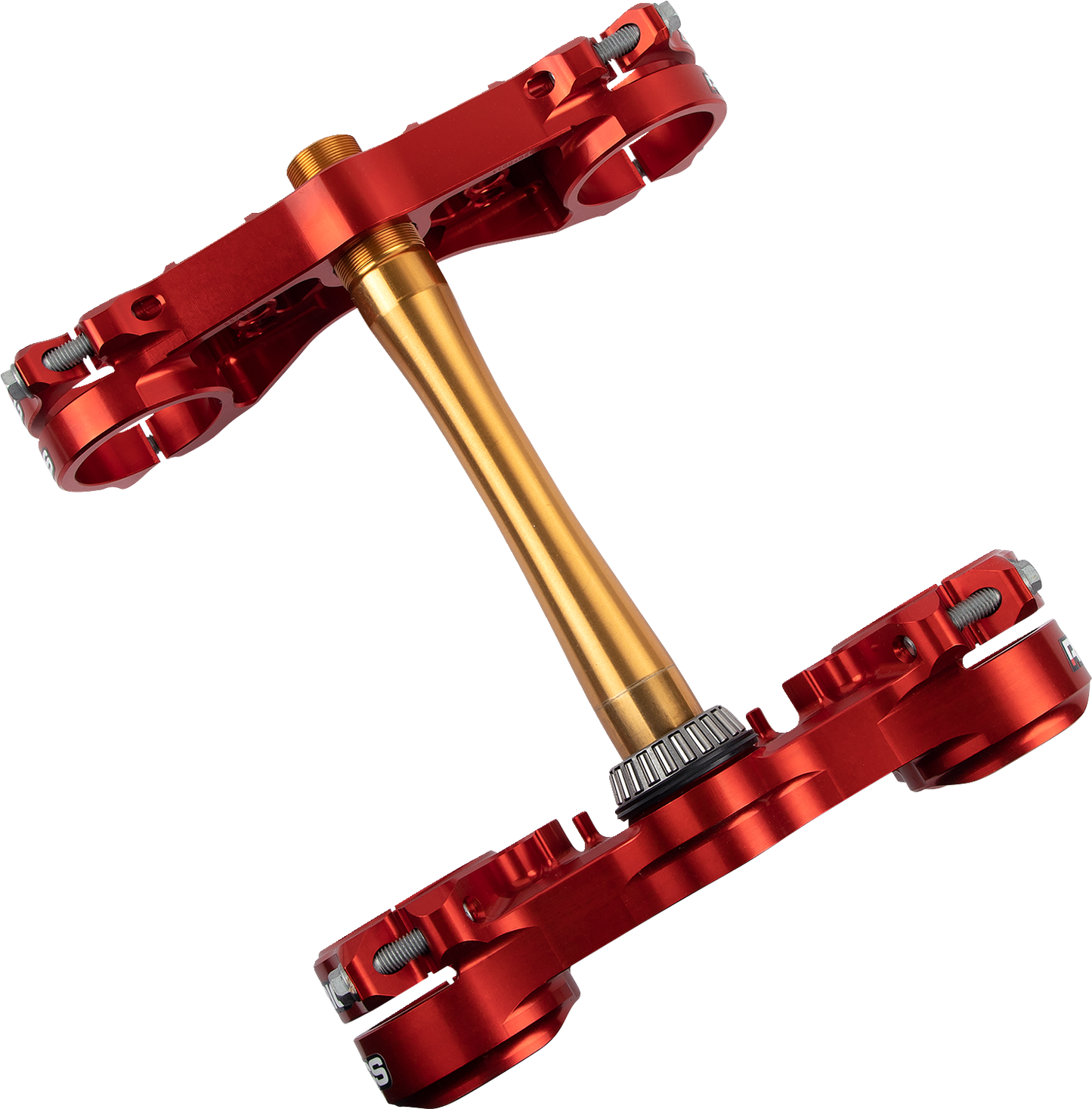 XTRIG Triple Clamp 22 mm by Honda - Model 501330101201 with Red Finish