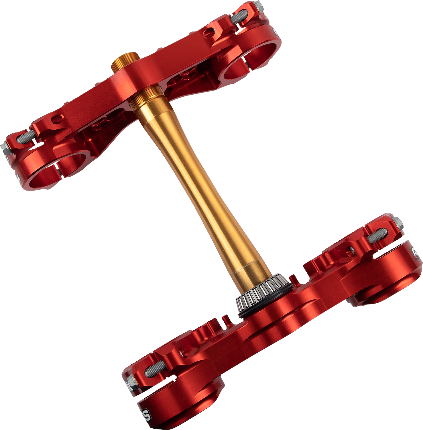 XTRIG Triple Clamp 22 mm by Honda - Model 501330101201 with Red Finish
