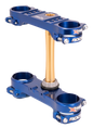 XTRIG Triple Clamp for Sherco 501350701101 - 22 mm Blue