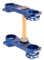 XTRIG Triple Clamp 24 mm for Sherco – Blue, Part #501350701201