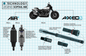 Legend Suspension Axeo43 43mm Inverted High-Performance Front End Suspension System