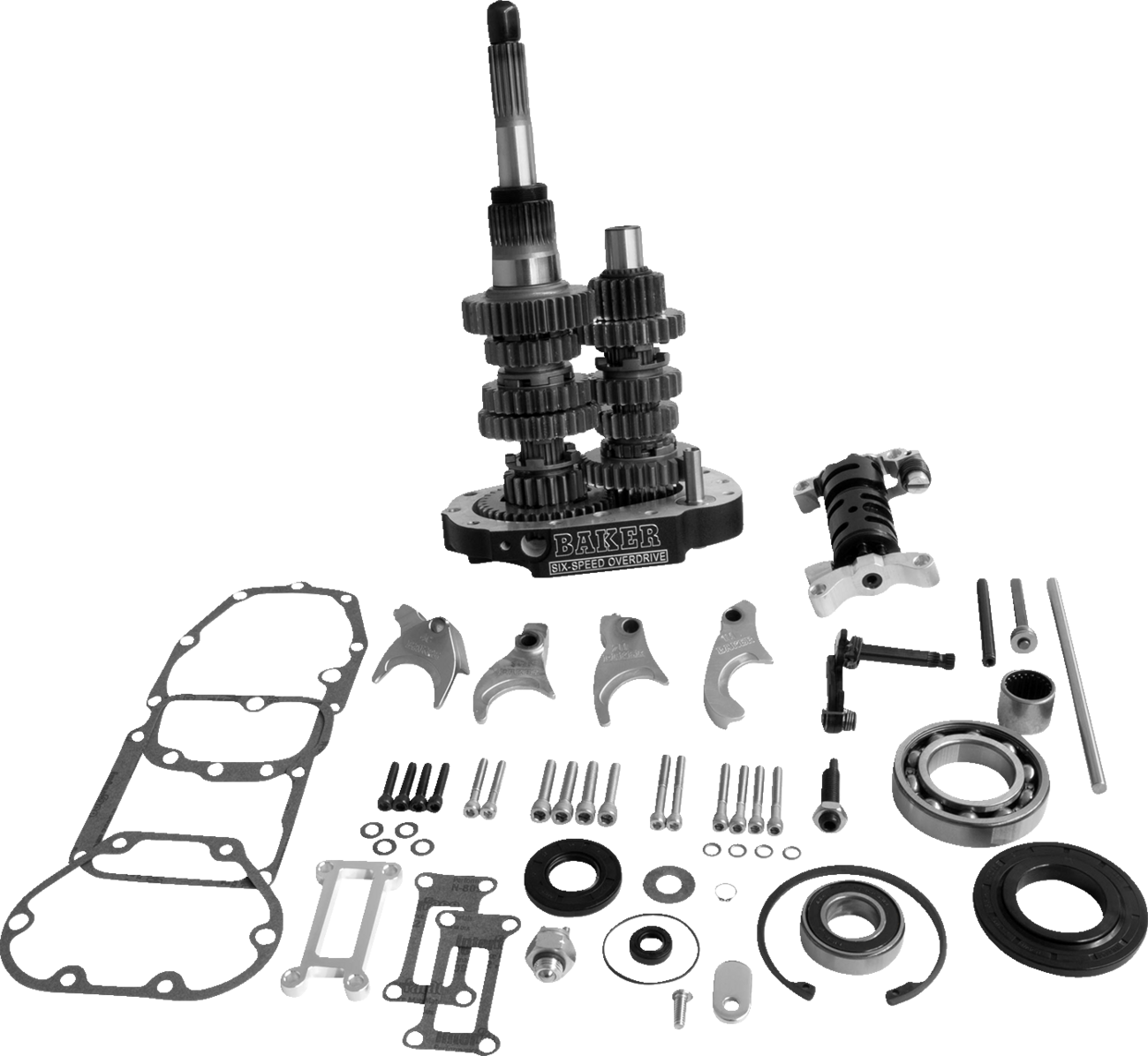 BAKER DRIVETRAIN Overdrive 6-Speed Gear Set - Model OD6-404SP-03