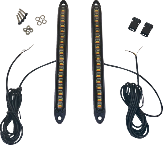 CUSTOM DYNAMICS Front Turn Signals - Universal CD-SXS-FTS-AW