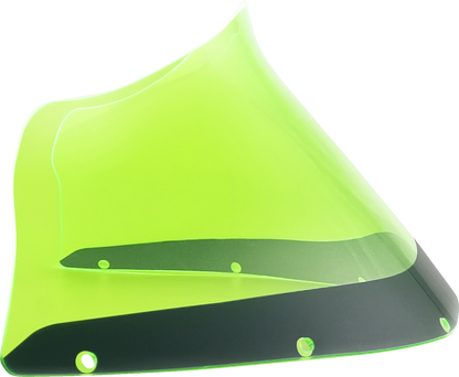 KLOCK WERKS Ice Flare® Windshield - 9" - Green Ice - FXRP Fairing KWW-02-0610