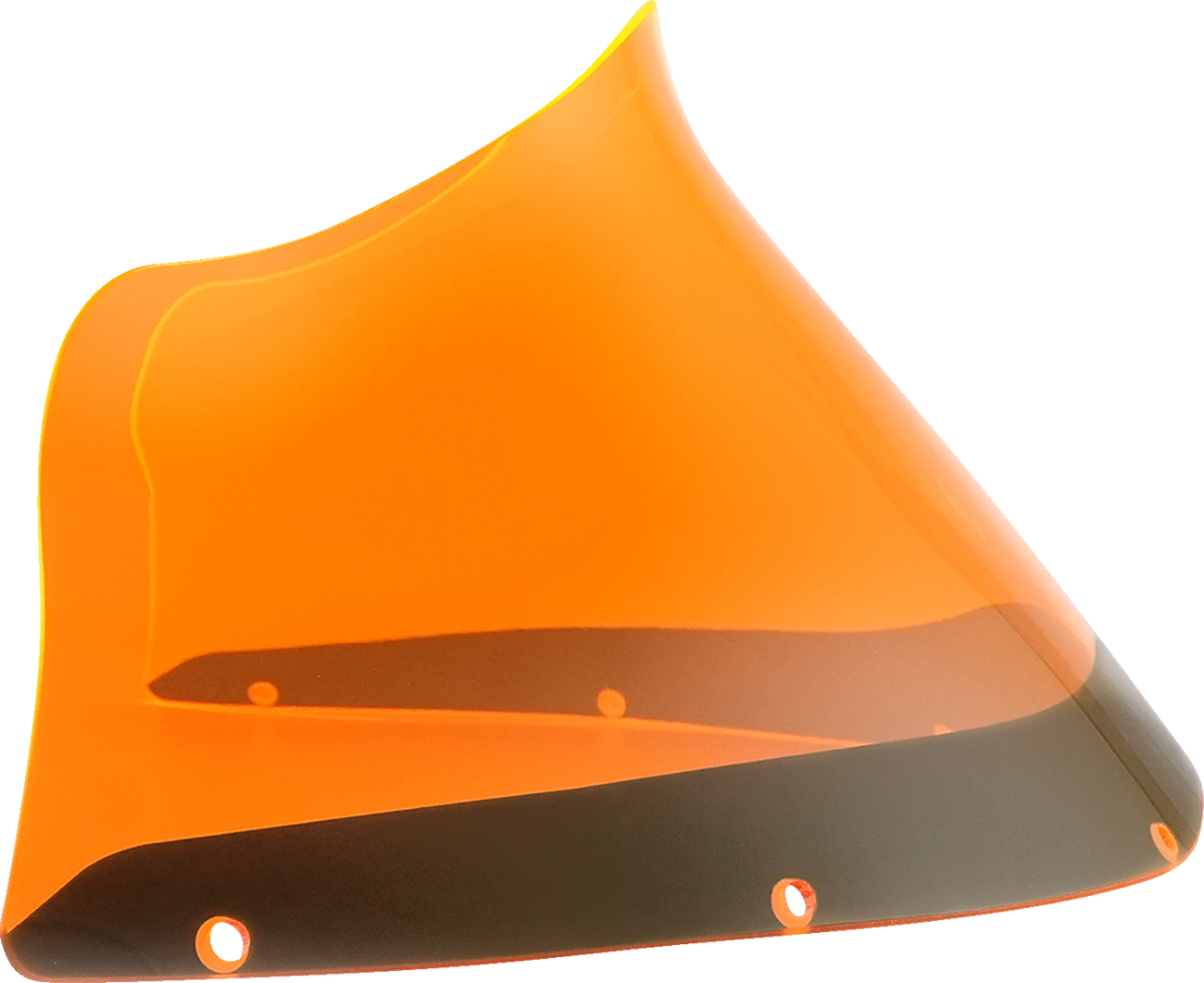 KLOCK WERKS Ice Flare® Windshield - 9" - Orange Ice - FXRP Fairing KWW-02-0608