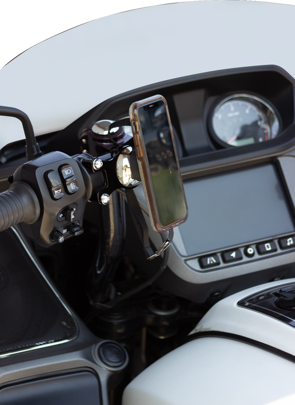 KLOCK WERKS iOmount™ for Indian - Ambidextrous Mount - Black - Challenger/Pursuit KWD-04-0609-B