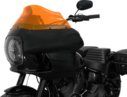 KLOCK WERKS Ice Flare® Windshield - 9" - Orange Ice - FXRP Fairing KWW-02-0608