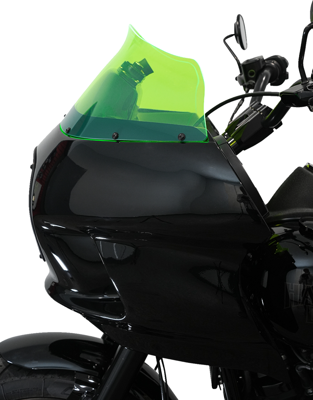 KLOCK WERKS Ice Flare® Windshield - 9" - Green Ice - FXRP Fairing KWW-02-0610