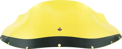 KLOCK WERKS Ice Flare® Windshield - 9" - Yellow Ice - FXRP Fairing KWW-02-0609